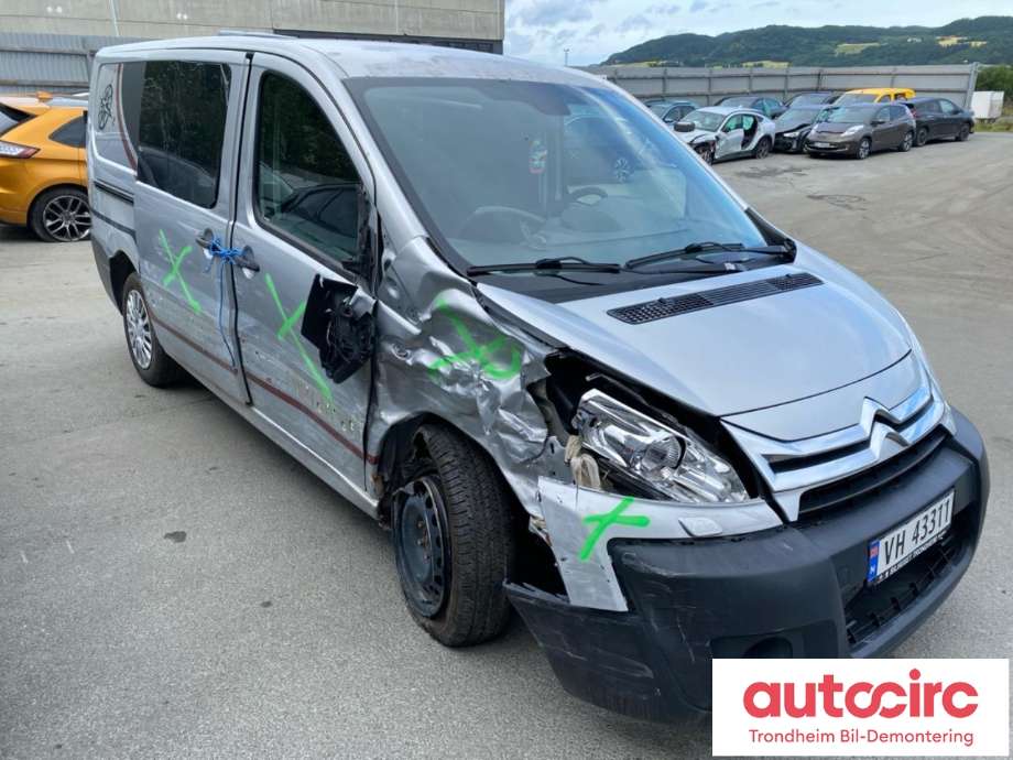 Citroën Jumpy 2007-2016 (Type II) , Motorkode: RH02, Girkassekode: 2222ZP