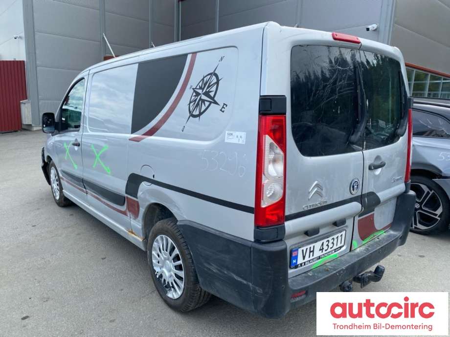 Citroën Jumpy 2007-2016 (Type II) , Motorkode: RH02, Girkassekode: 2222ZP