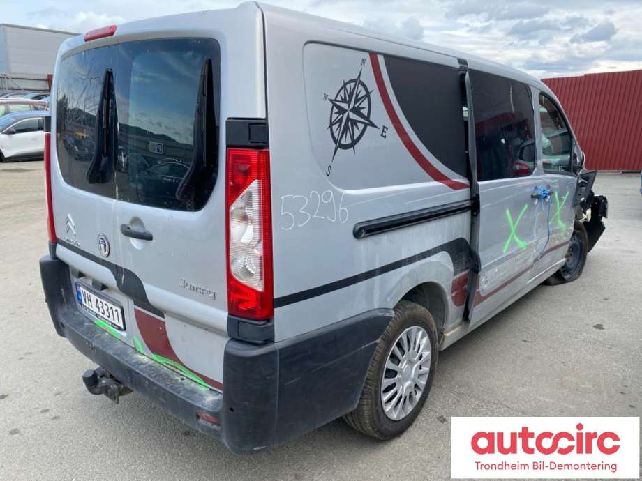 Citroën Jumpy 2007-2016 (Type II) , Motorkode: RH02, Girkassekode: 2222ZP