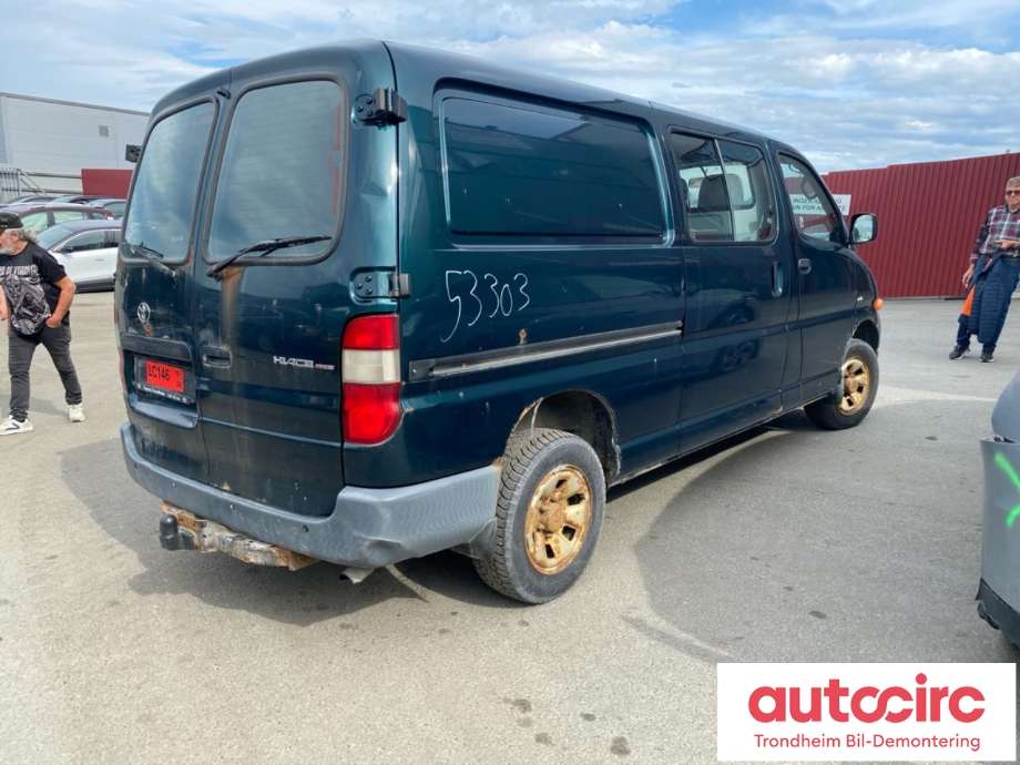 Toyota Hiace 2001-2006 (Fase 2) , Motorkode: 2KD-FTV, Girkassekode: 