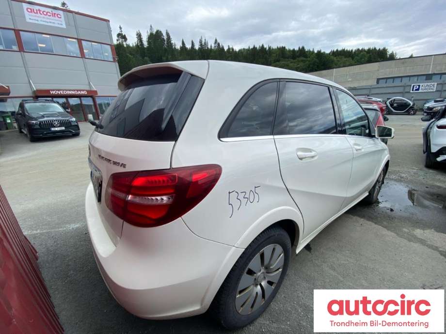 Mercedes B-Klasse, electric drive 2014-2018 (W242) (W242), Motorkode: 780990, Girkassekode: 
