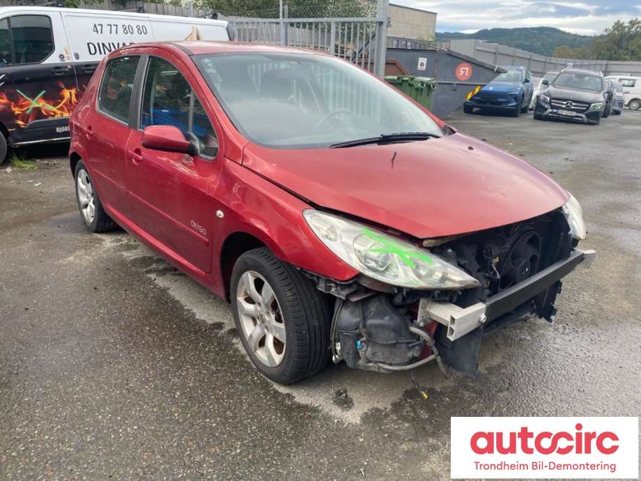 Peugeot 307 2005-2008 (Fase 2) , Motorkode: 9HZ, Girkassekode: 2222LL