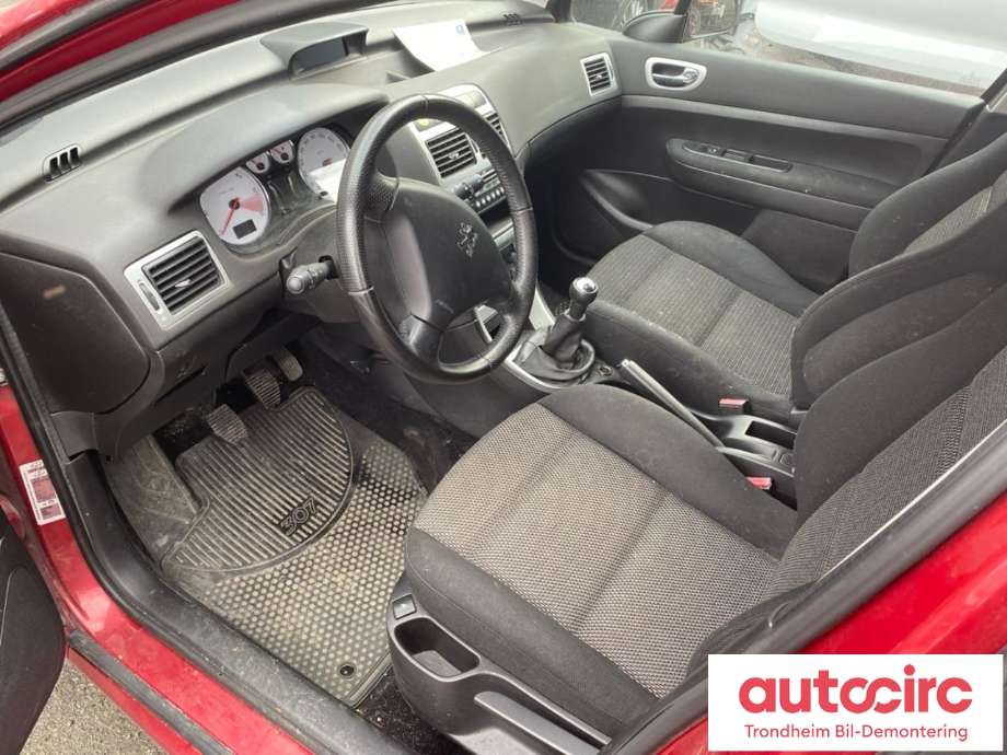 Peugeot 307 2005-2008 (Fase 2) , Motorkode: 9HZ, Girkassekode: 2222LL