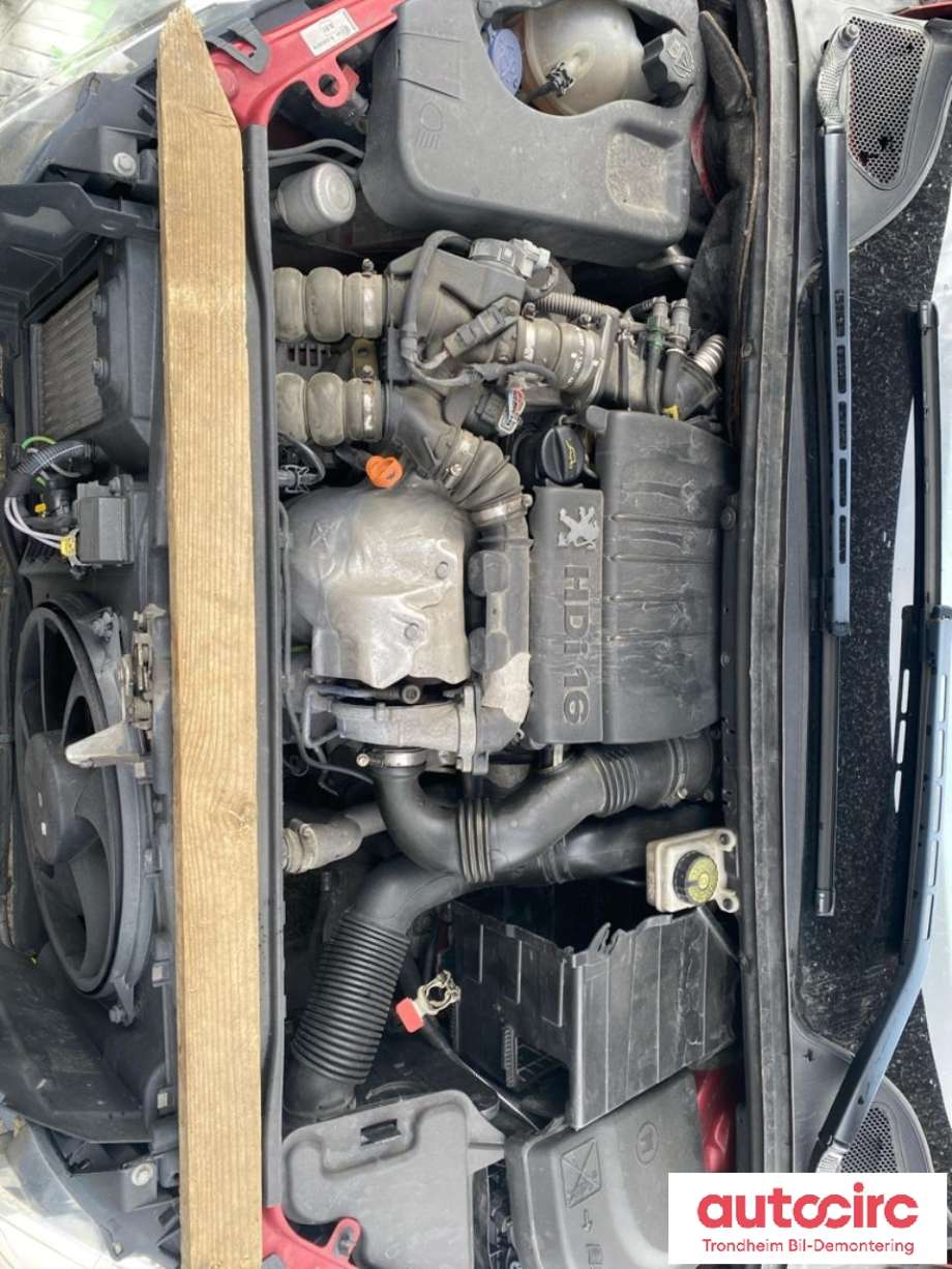 Peugeot 307 2005-2008 (Fase 2) , Motorkode: 9HZ, Girkassekode: 2222LL
