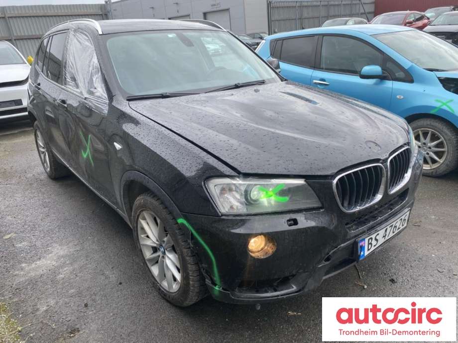 BMW X3 2010-2017 (F25) (F25), Motorkode: N47-D20C, Girkassekode: 24008617112