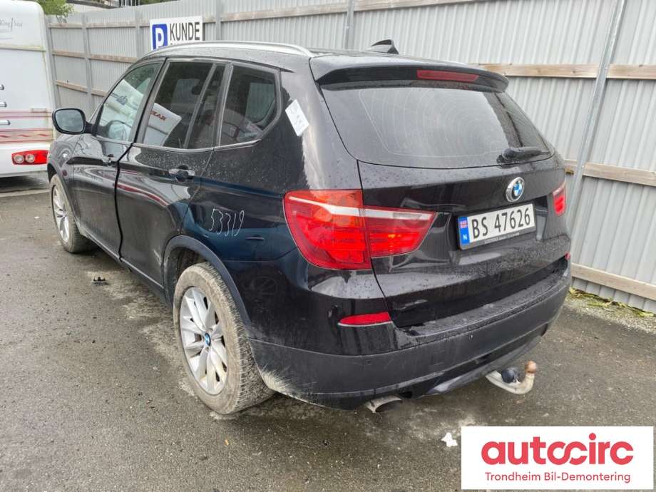 BMW X3 2010-2017 (F25) (F25), Motorkode: N47-D20C, Girkassekode: 24008617112