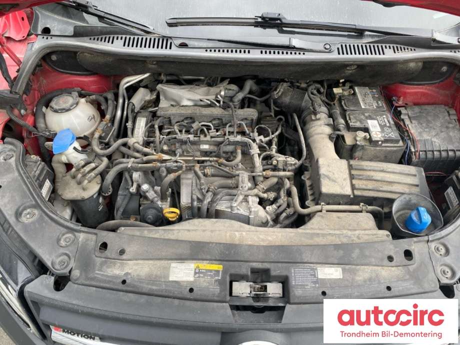 VW Caddy 2015-2020 (Type III, Fase 3) , Motorkode: DFSB, Girkassekode: SXN