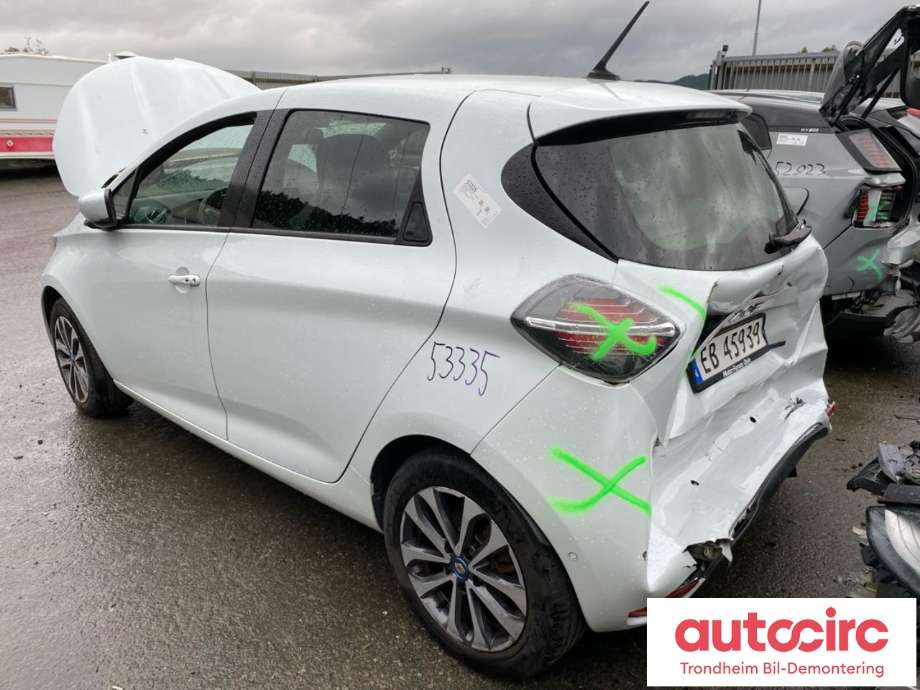 Renault Zoe 2019-->> (Fase 2) , Motorkode: 5AQ-80, Girkassekode: RA0