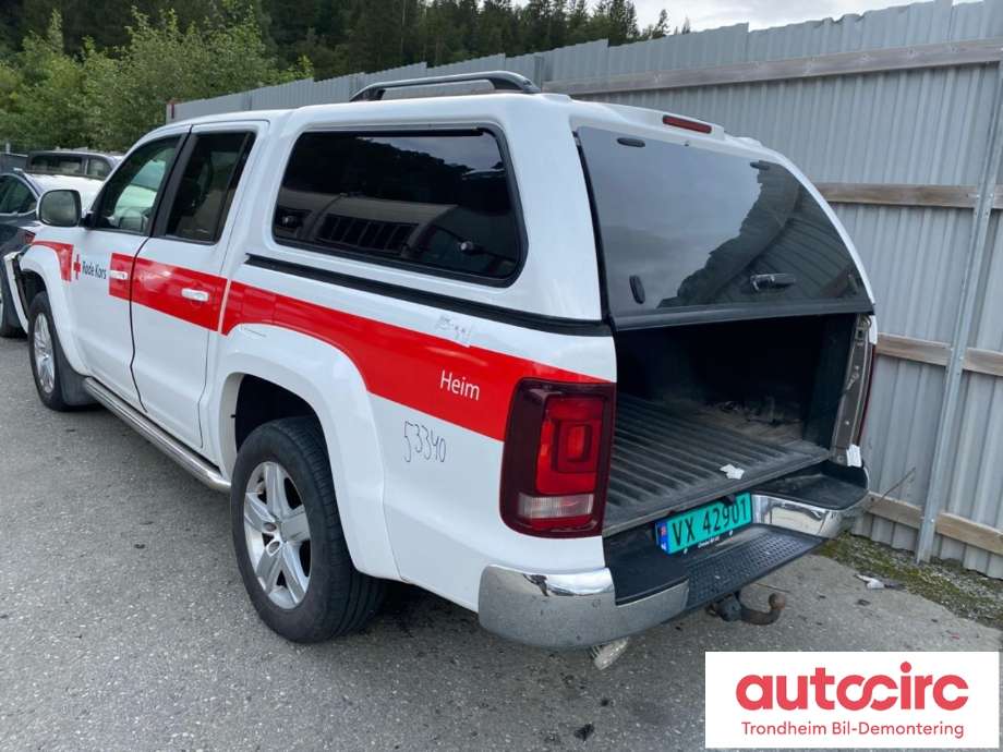 VW Amarok 2016-2022 (Type I, Fase 2) , Motorkode: DDXC, Girkassekode: RMK