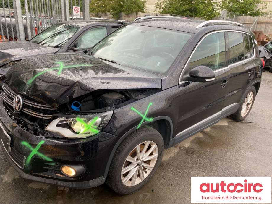 VW Tiguan 2011-2016 (Type I, Fase 2) , Motorkode: CFFB, Girkassekode: NGH