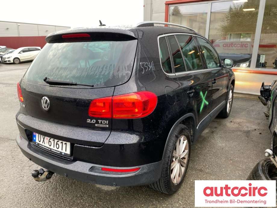 VW Tiguan 2011-2016 (Type I, Fase 2) , Motorkode: CFFB, Girkassekode: NGH