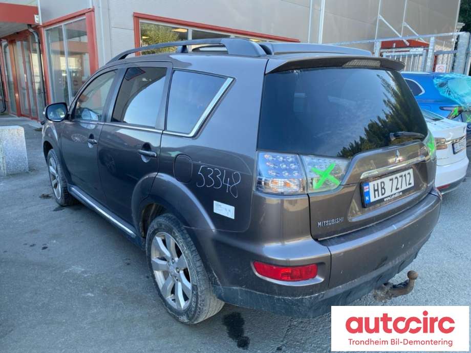 Mitsubishi Outlander 2010-2012 (Type II, Fase 2) , Motorkode: 4N14-0-10L, Girkassekode: W6MBA-1-RRZC