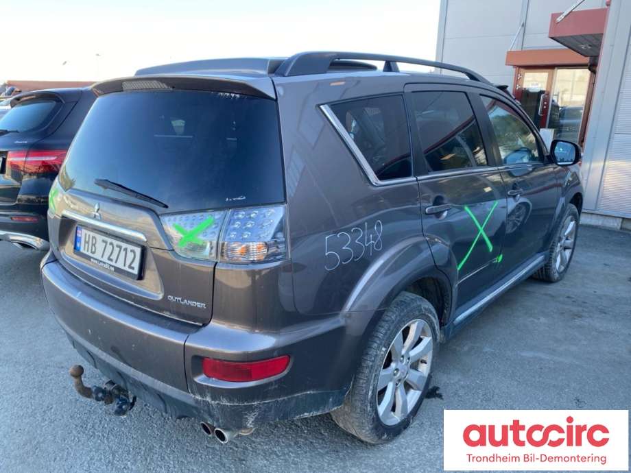 Mitsubishi Outlander 2010-2012 (Type II, Fase 2) , Motorkode: 4N14-0-10L, Girkassekode: W6MBA-1-RRZC