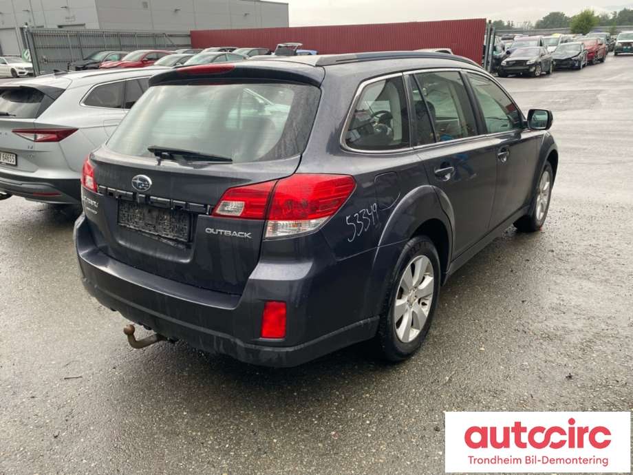 Subaru Outback 2009-2014 (Type IV) , Motorkode: EJ25, Girkassekode: 