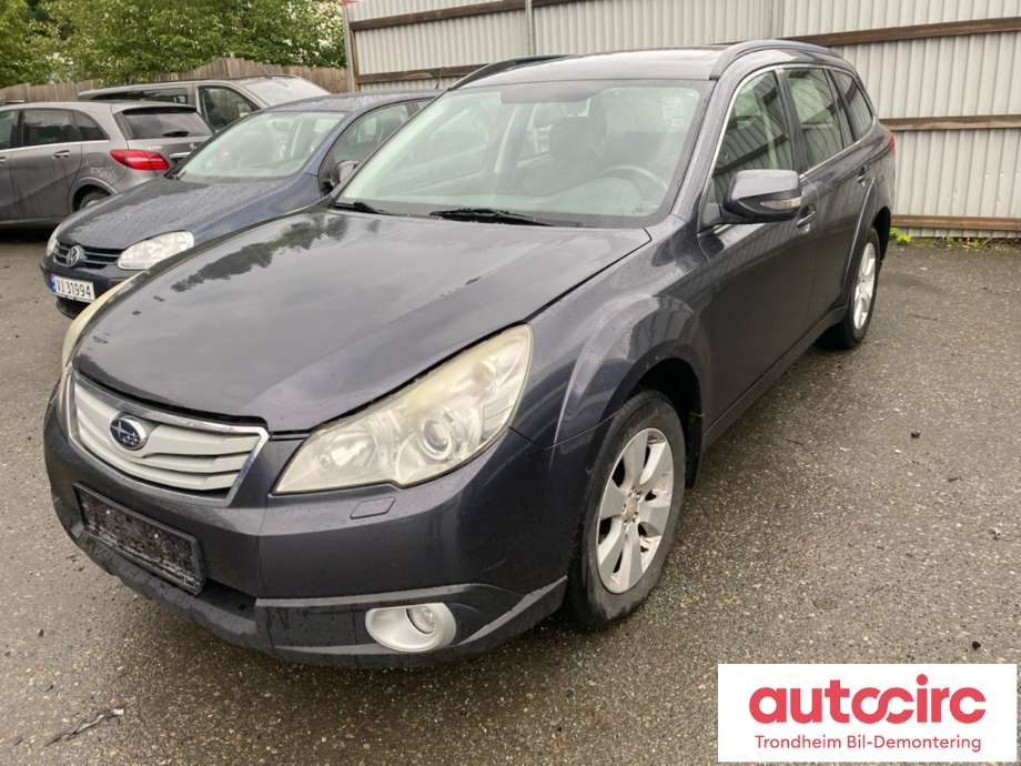 Subaru Outback 2009-2014 (Type IV) , Motorkode: EJ25, Girkassekode: 