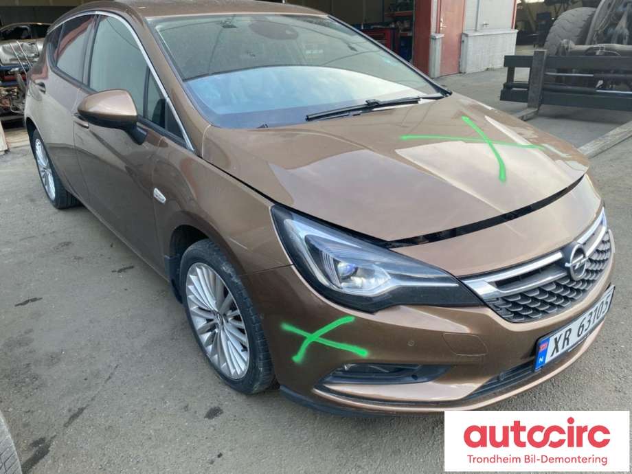 Opel Astra K 2015-->> , Motorkode: LE2, Girkassekode: MNU
