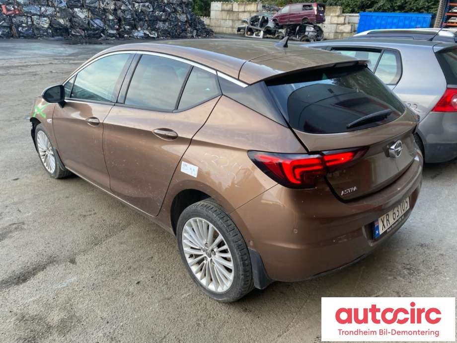 Opel Astra K 2015-->> , Motorkode: LE2, Girkassekode: MNU