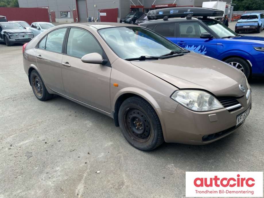 Nissan Primera 2002-2007 (P12) (P12), Motorkode: QG16, Girkassekode: 