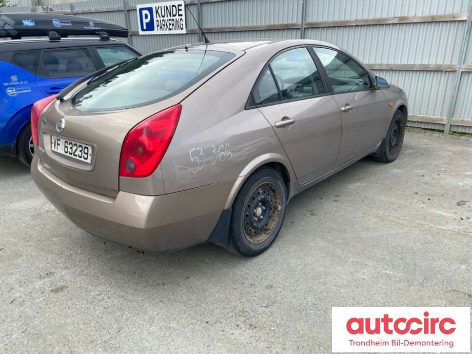 Nissan Primera 2002-2007 (P12) (P12), Motorkode: QG16, Girkassekode: 