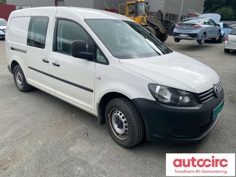 VW Caddy 2010-2015 (Type III, Fase 2) , Motorkode: CAY, Girkassekode: 