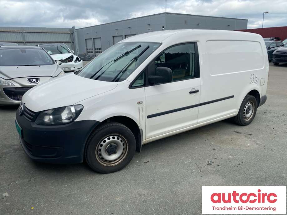 VW Caddy 2010-2015 (Type III, Fase 2) , Motorkode: CAY, Girkassekode: 