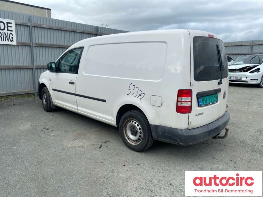 VW Caddy 2010-2015 (Type III, Fase 2) , Motorkode: CAY, Girkassekode: 