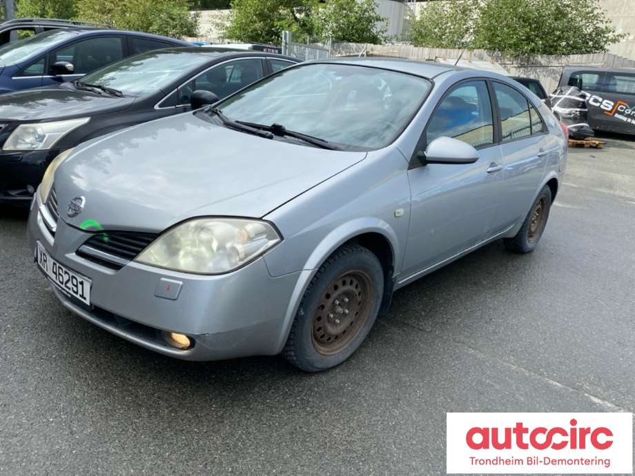 Nissan Primera 2002-2007 (P12) (P12), Motorkode: QG18, Girkassekode: 