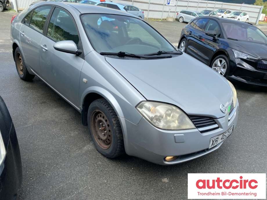 Nissan Primera 2002-2007 (P12) (P12), Motorkode: QG18, Girkassekode: 