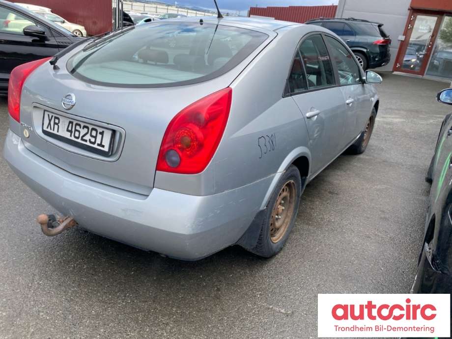 Nissan Primera 2002-2007 (P12) (P12), Motorkode: QG18, Girkassekode: 