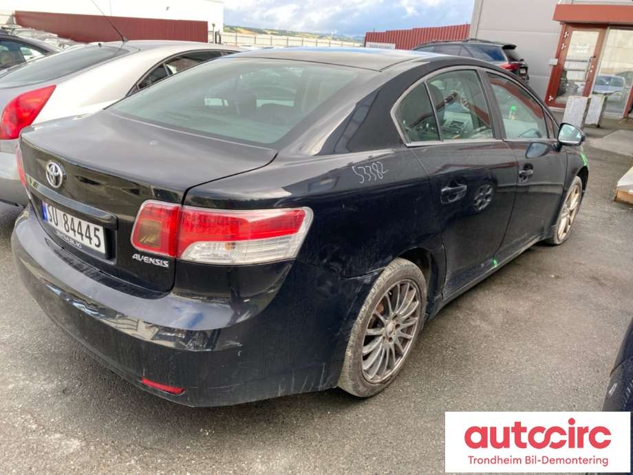 Toyota Avensis 2009-2015 (Type III, Fase 1) , Motorkode: 1ZR-FAE, Girkassekode: 