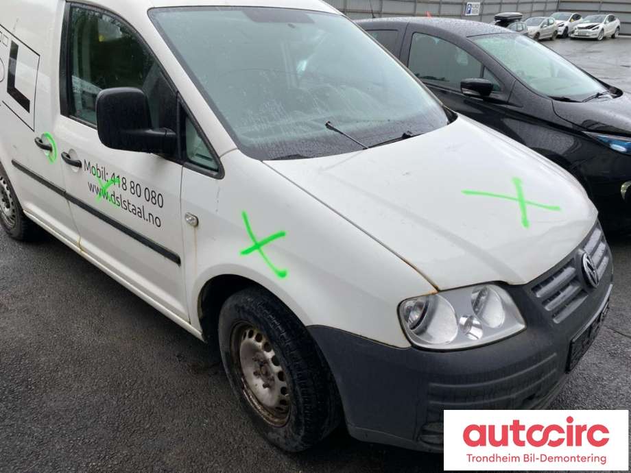 VW Caddy 2004-2010 (Type III, Fase 1) , Motorkode: BDJ, Girkassekode: FZU