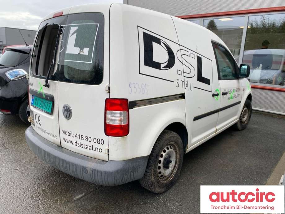 VW Caddy 2004-2010 (Type III, Fase 1) , Motorkode: BDJ, Girkassekode: FZU