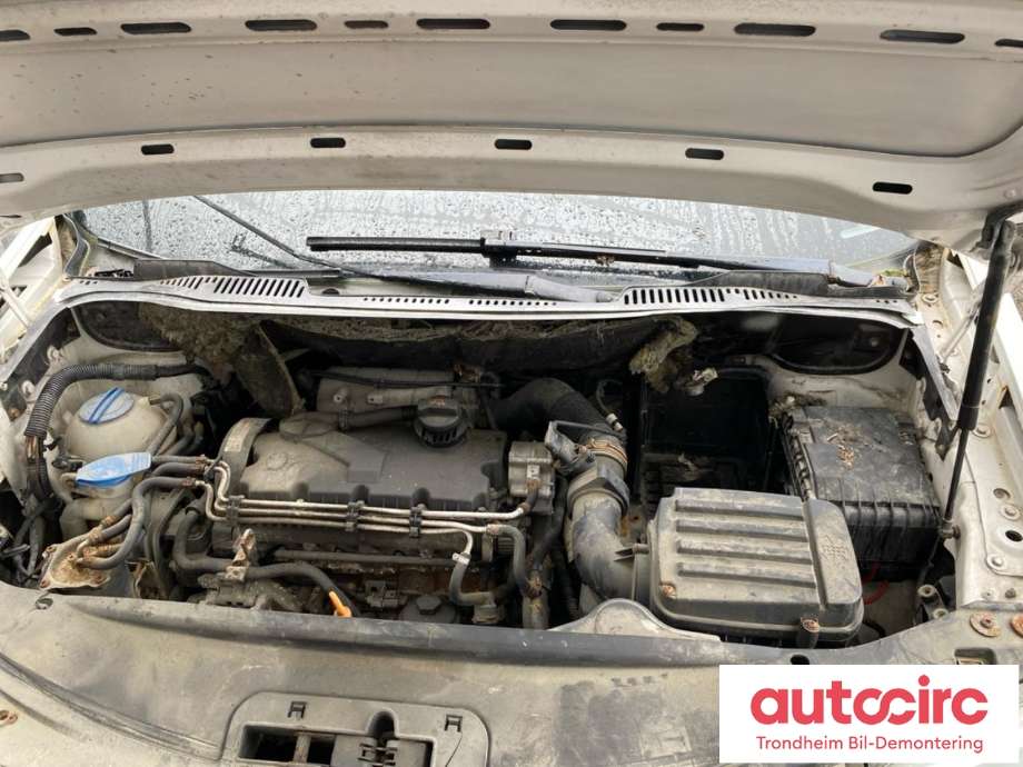VW Caddy 2004-2010 (Type III, Fase 1) , Motorkode: BDJ, Girkassekode: FZU