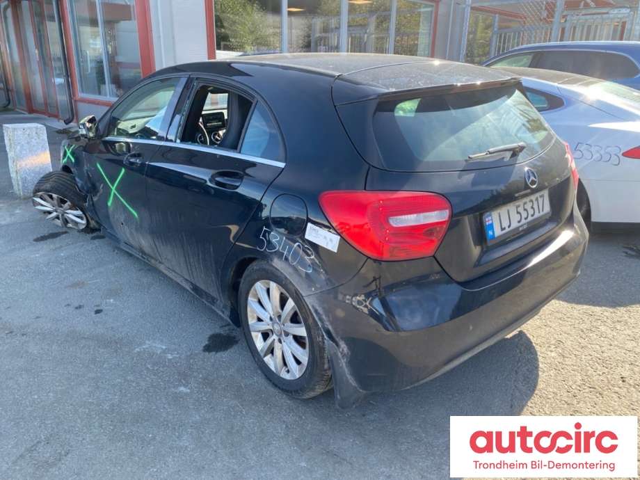 Mercedes A-Klasse 2012-2018 (W176) delebil , Motorkode: 607951, Girkassekode: 711632