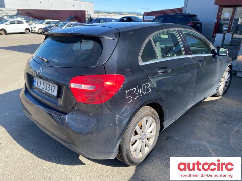 Mercedes A-Klasse 2012-2018 (W176) delebil , Motorkode: 607951, Girkassekode: 711632