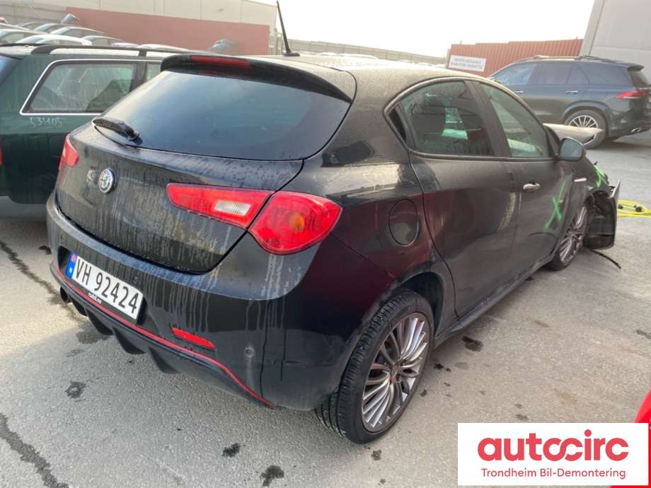 Alfa Romeo Giulietta 2010-2018 delebil , Motorkode: 940A2000, Girkassekode: 55271637
