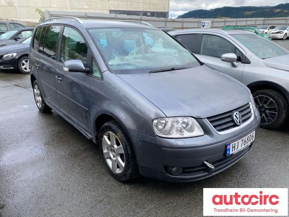VW Touran 2003-2006 (Type I, Fase 1) , Motorkode: BKC, Girkassekode: GQN