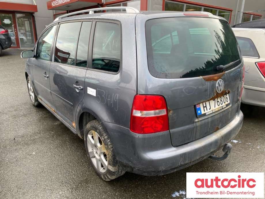 VW Touran 2003-2006 (Type I, Fase 1) , Motorkode: BKC, Girkassekode: GQN