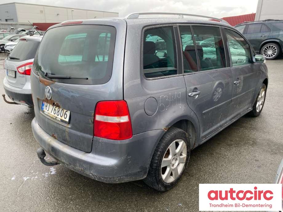 VW Touran 2003-2006 (Type I, Fase 1) , Motorkode: BKC, Girkassekode: GQN
