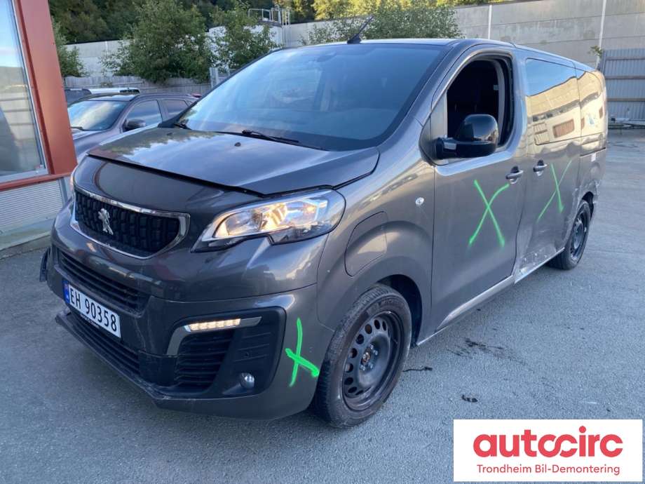 Peugeot Expert, 2016->> (Type III)  delebil , Motorkode: ZKX, Girkassekode: RGMA