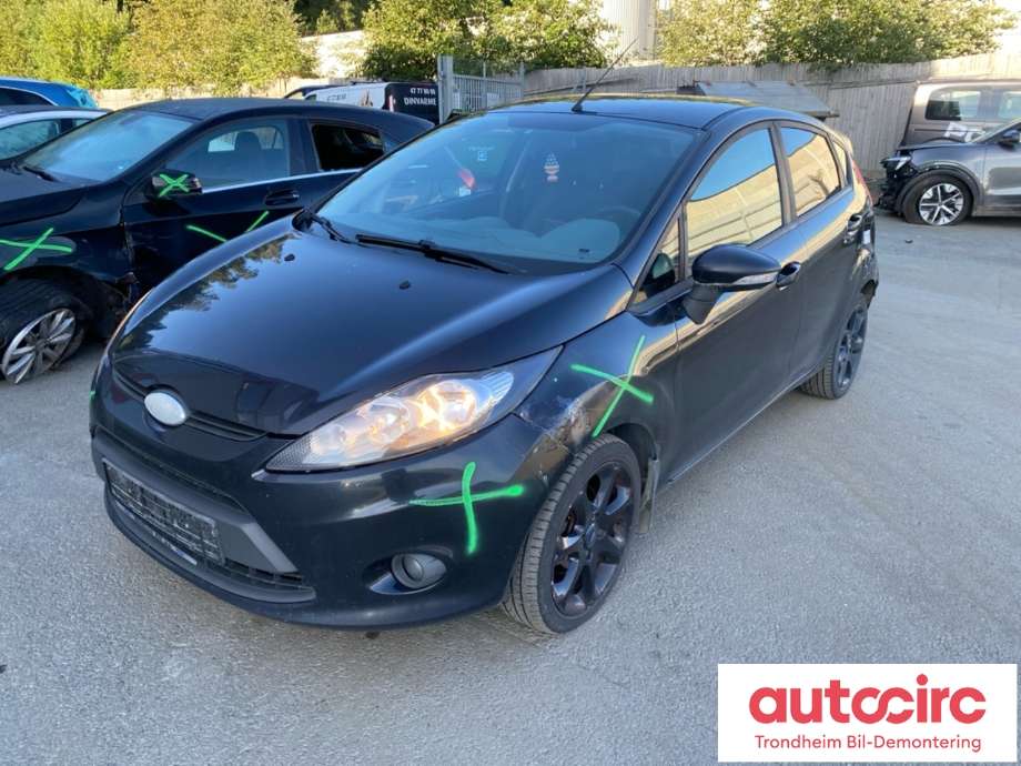 Ford Fiesta 2008-2012 (Type VI, Fase 1) , Motorkode: UBJA, Girkassekode: PAA6R7002CBE