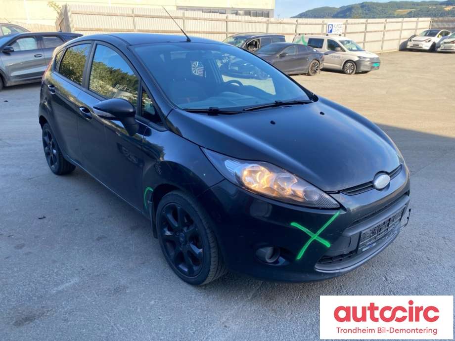 Ford Fiesta 2008-2012 (Type VI, Fase 1) , Motorkode: UBJA, Girkassekode: PAA6R7002CBE