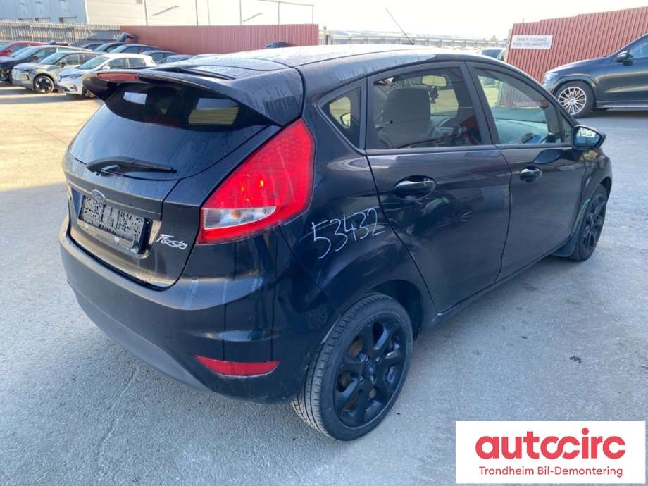Ford Fiesta 2008-2012 (Type VI, Fase 1) , Motorkode: UBJA, Girkassekode: PAA6R7002CBE