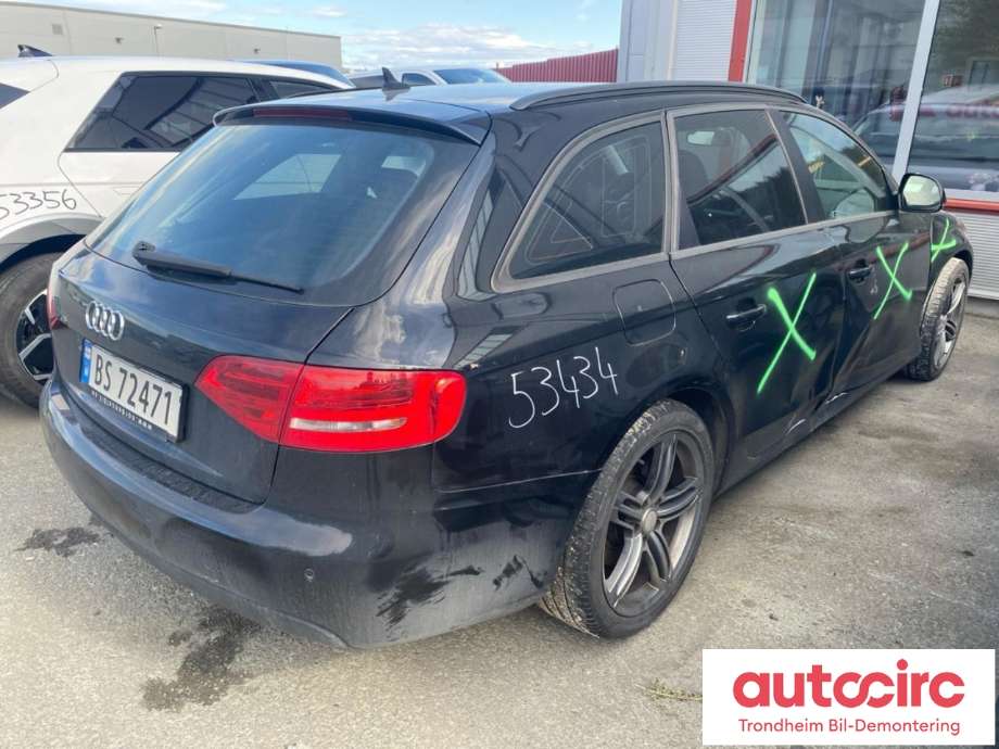 Audi A4 2007-2014 (Type IV) (B8) (B8), Motorkode: CAGA, Girkassekode: KXP