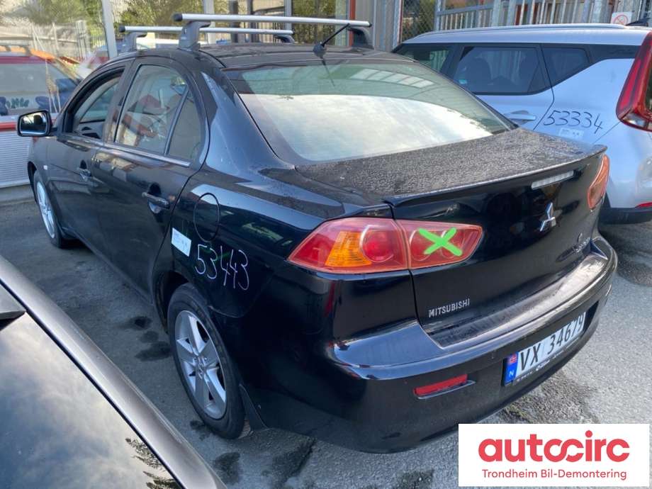 Mitsubishi Lancer 2008-2017 , Motorkode: 4B10, Girkassekode: 2500A210
