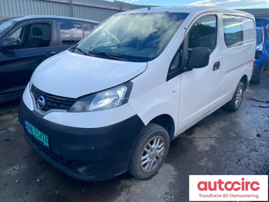 Nissan NV200 2010-2019 , Motorkode: K9K, Girkassekode: 