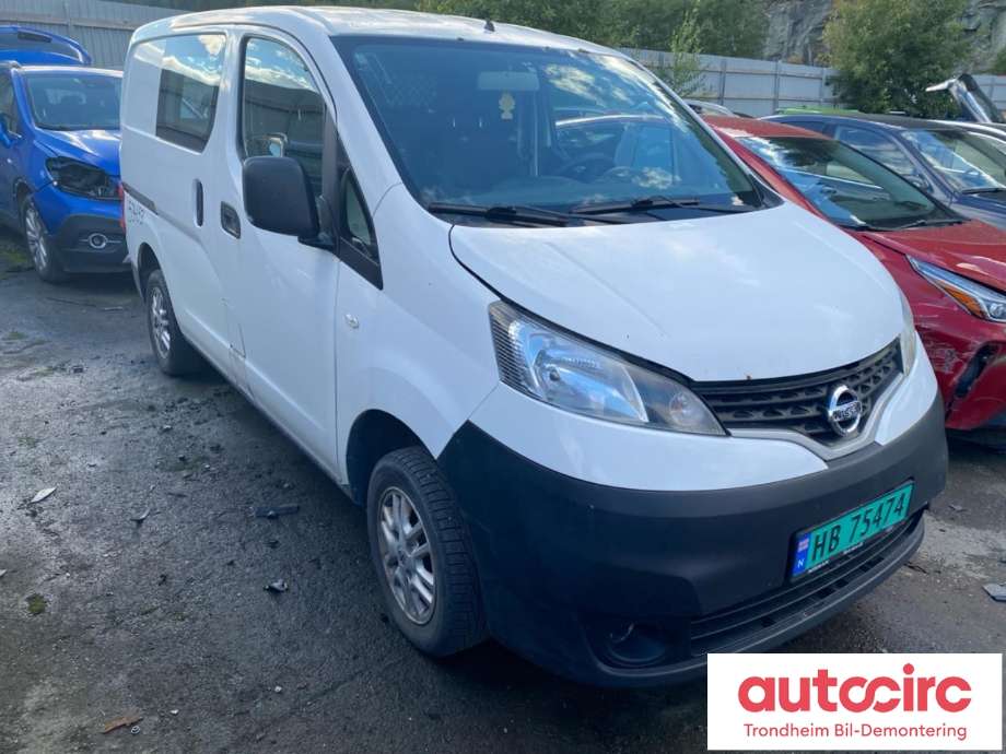 Nissan NV200 2010-2019 , Motorkode: K9K, Girkassekode: 