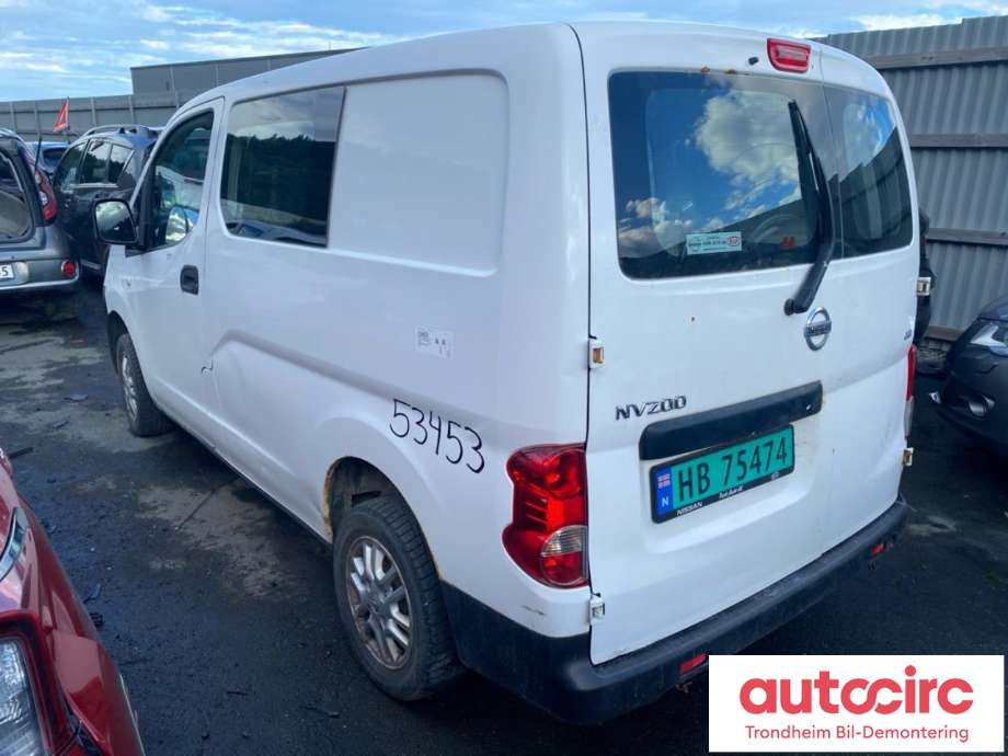 Nissan NV200 2010-2019 , Motorkode: K9K, Girkassekode: 