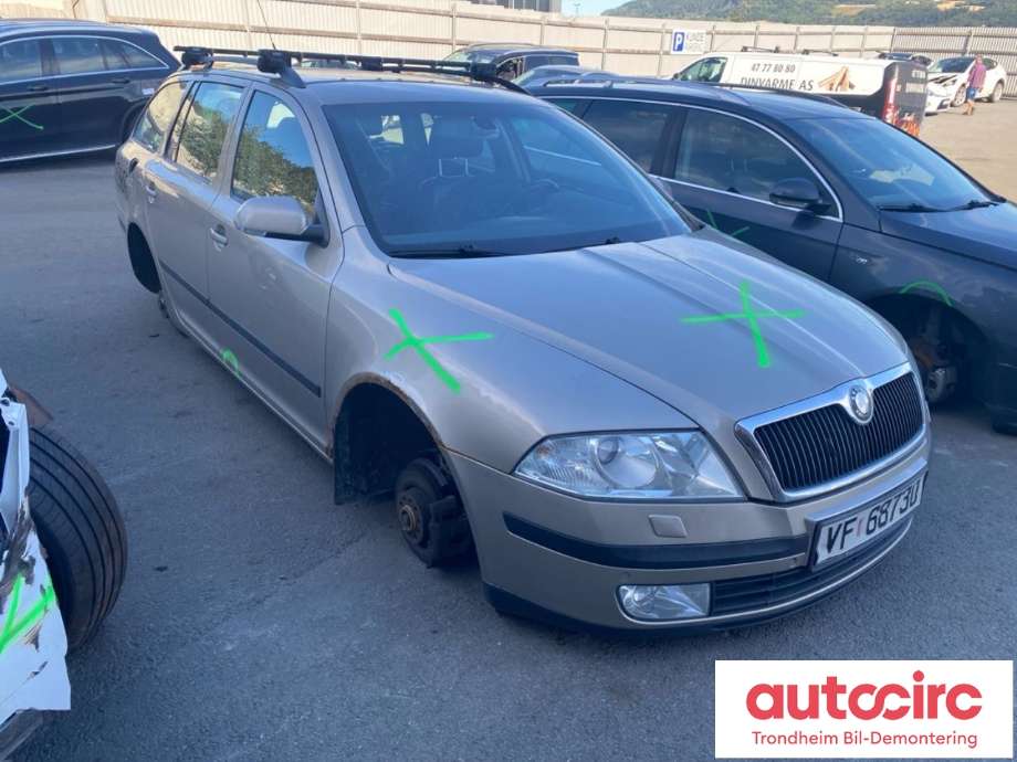 Škoda Octavia 2005-2008 (Type II, Fase 1) , Motorkode: BJB, Girkassekode: GQQ