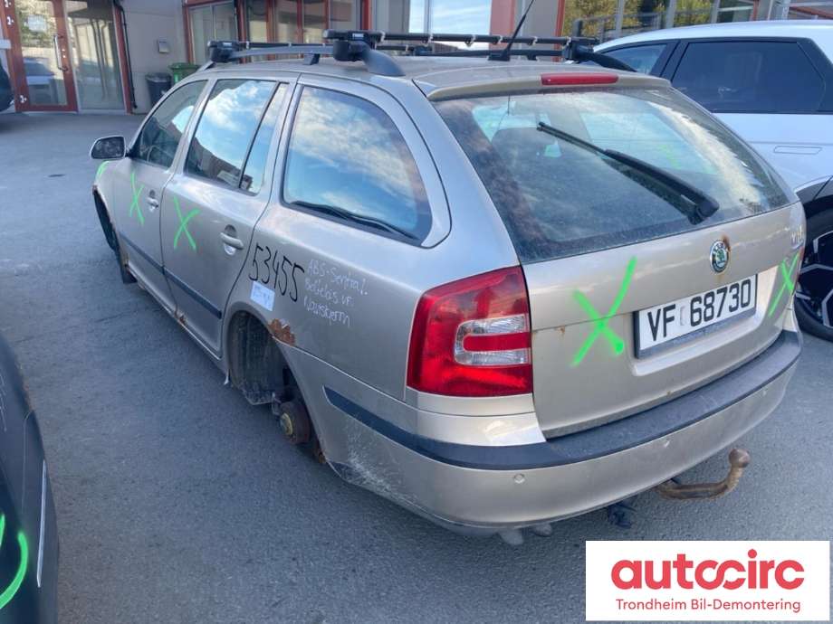 Škoda Octavia 2005-2008 (Type II, Fase 1) , Motorkode: BJB, Girkassekode: GQQ